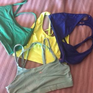 Lot of sports bras